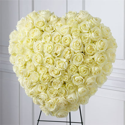 Elegant Remembrance Standing Heart –  Sign Of The Rose, Colorado Springs CO