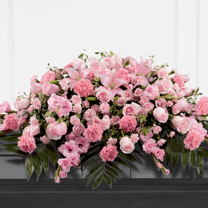 Garden of Comfort Casket Spray (Standard) –  Sign Of The Rose, Colorado Springs CO