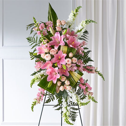 Elegant Embrace Standing Spray –  Sign Of The Rose, Colorado Springs CO