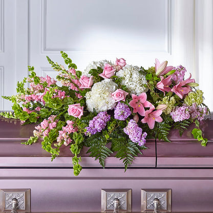 Life's Gratitude Casket Spray –  Sign Of The Rose, Colorado Springs CO