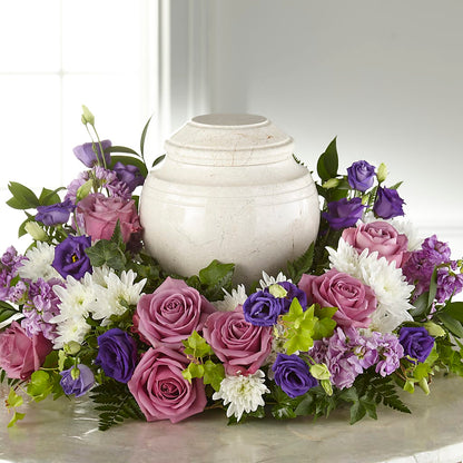 Blooming Sympathy Cremation Adornment –  Sign Of The Rose, Colorado Springs CO