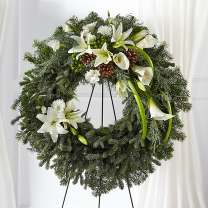Greens of Hope Wreath –  Sign Of The Rose, Colorado Springs CO