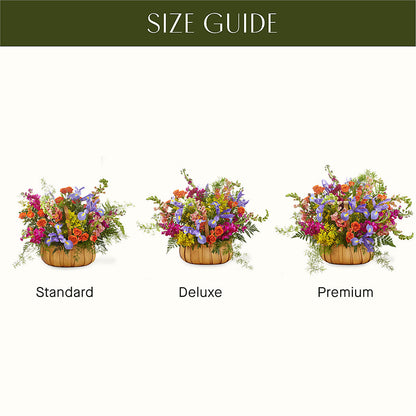 Garden of Life Basket –  Sign Of The Rose, Colorado Springs CO