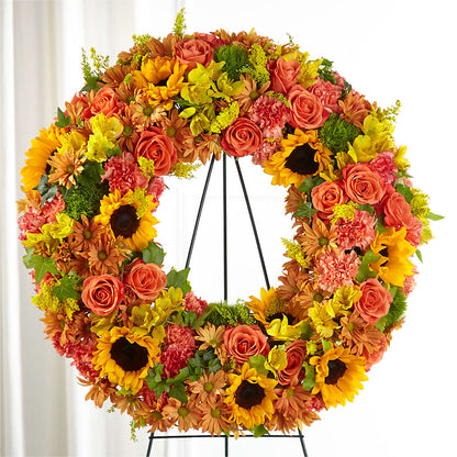 Autumnal Memories Wreath (Standard) –  Sign Of The Rose, Colorado Springs CO