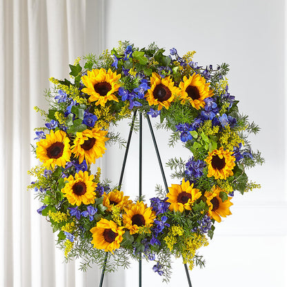 Bright Rays Wreath –  Sign Of The Rose, Colorado Springs CO