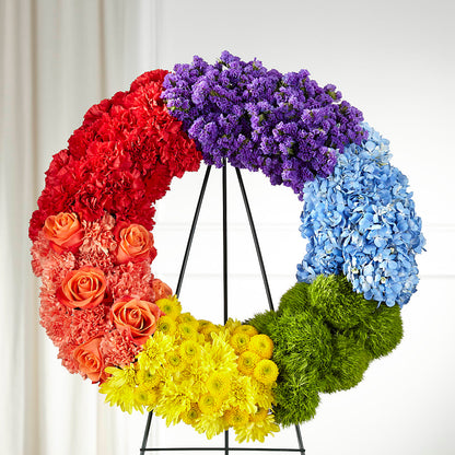 Circle of Love Wreath –  Sign Of The Rose, Colorado Springs CO