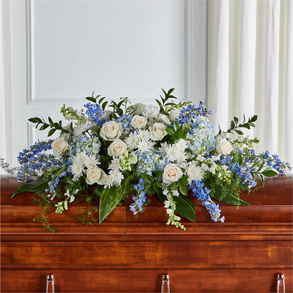Timeless Essence Casket Spray –  Sign Of The Rose, Colorado Springs CO