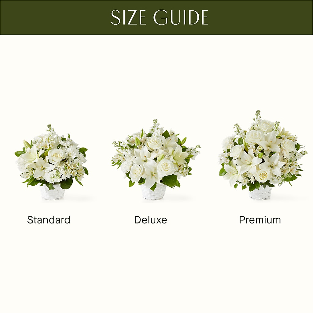 Peaceful Reflections Arrangement –  Sign Of The Rose, Colorado Springs CO