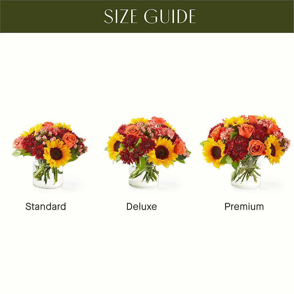 September Sunset Bouquet –  Sign Of The Rose, Colorado Springs CO
