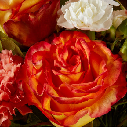 Apricot Glow Bouquet –  Sign Of The Rose, Colorado Springs CO