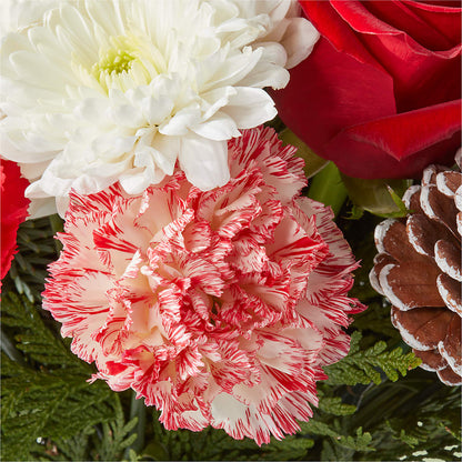 Candy Cane Lane Bouquet –  Sign Of The Rose, Colorado Springs CO