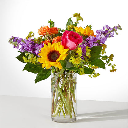 Vibrant Greetings Bouquet –  Sign Of The Rose, Colorado Springs CO