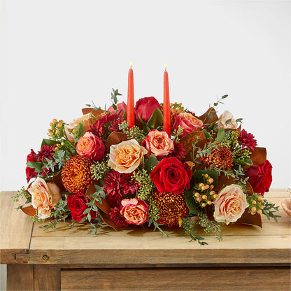 Gather Near Centerpiece –  Sign Of The Rose, Colorado Springs CO