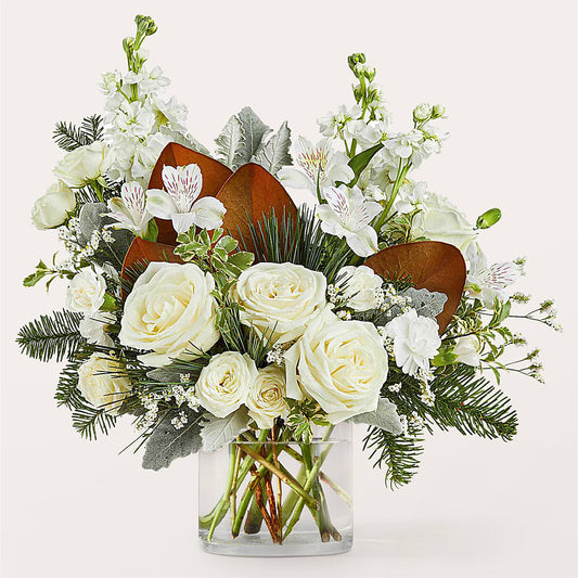 Fresh Snowfall Bouquet –  Sign Of The Rose, Colorado Springs CO