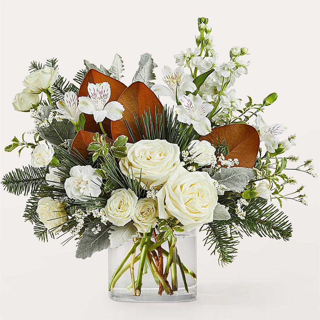 Fresh Snowfall Bouquet –  Sign Of The Rose, Colorado Springs CO