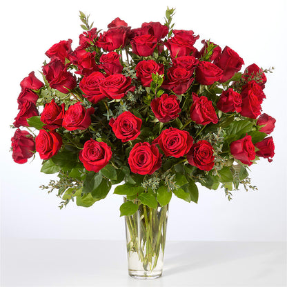 Forever Yours Fifty Stem Red Rose Bouquet –  Sign Of The Rose, Colorado Springs CO